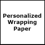 Personalized Wrapping Paper
